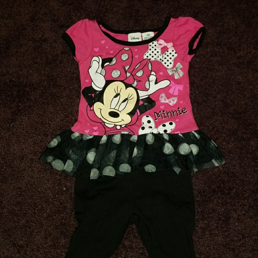 Minnie Mouse 2 piece outfit
